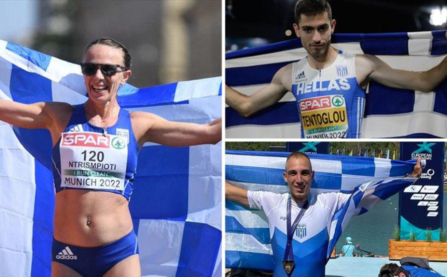 Σάρωσε η Ελλάδα στο Ευρωπαϊκό Πρωτάθλημα Στίβου - Στην 4η θέση στα μετάλλια
