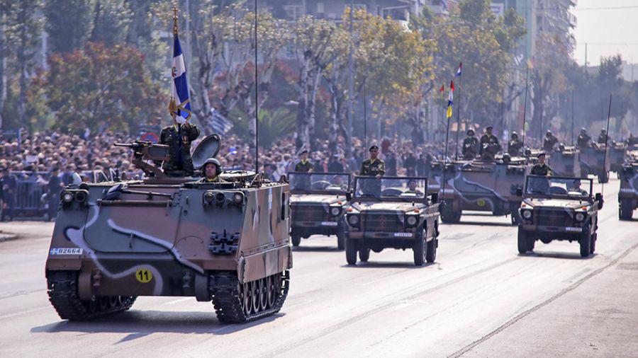 Live η στρατιωτική παρέλαση για την εθνική επέτειο της 28ης Οκτωβρίου
